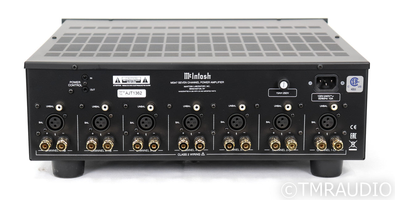 McIntosh MI347 Seven Channel Power Amplifier; MI-347 (Unused)