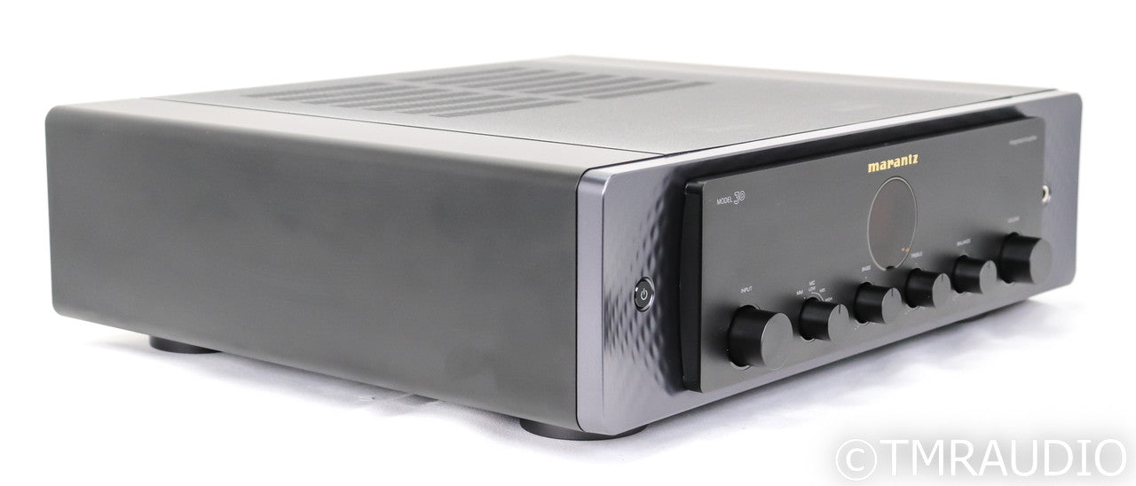 Marantz Model 30 Stereo Integrated Amplifier; Remote; Black; MM / MC Phono