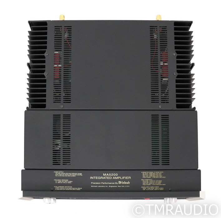 McIntosh MA5200 Stereo Integrated Amplifier; DAC; MM Phono; Remote