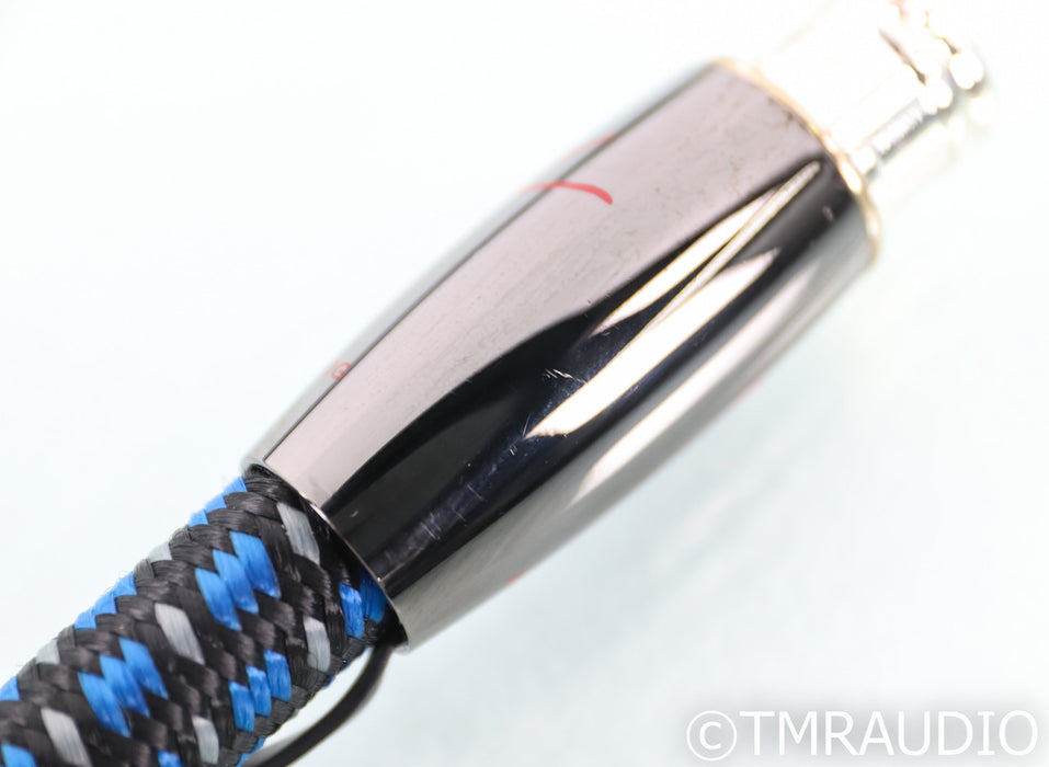 AudioQuest WEL Signature XLR Cables; 1m pair Balanced Interconnects; 72v DBS