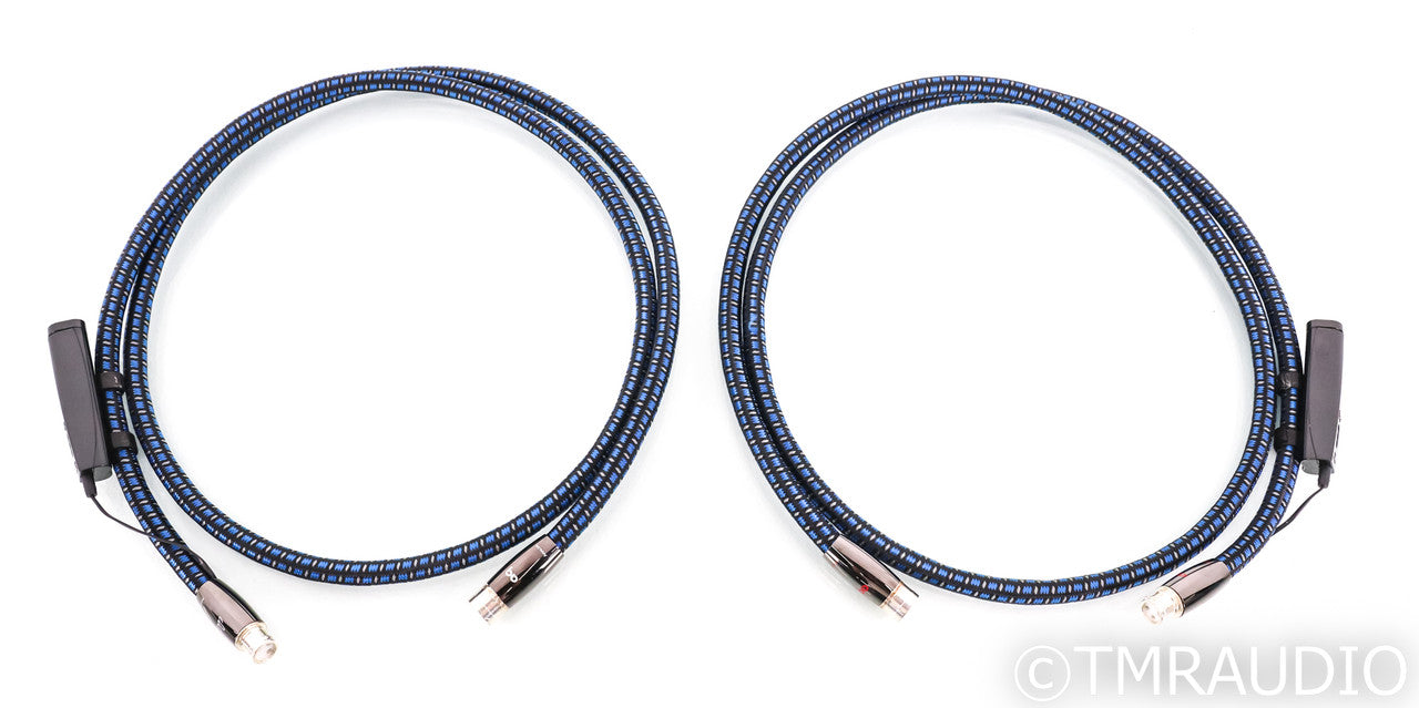 AudioQuest WEL Signature XLR Cables; 2m Pair Balanced Interconnects; 72v DBS