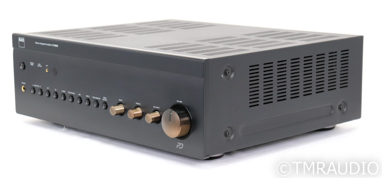 NAD C 375BEE Stereo Integrated Amplifier; Black; Remote