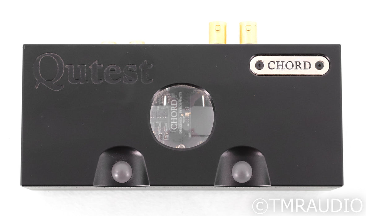 Chord Electronics Qutest DAC; D/A Converter; Black