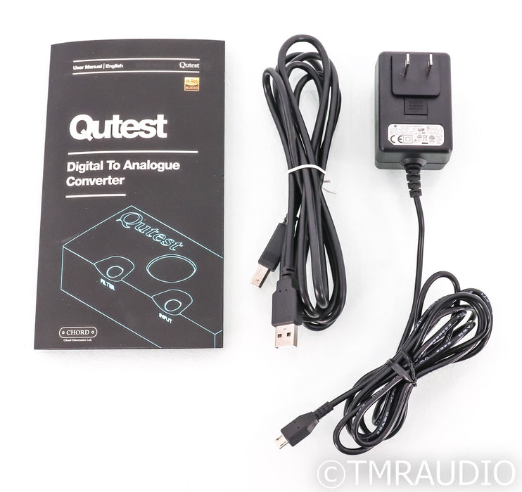 Chord Electronics Qutest DAC; D/A Converter; Black