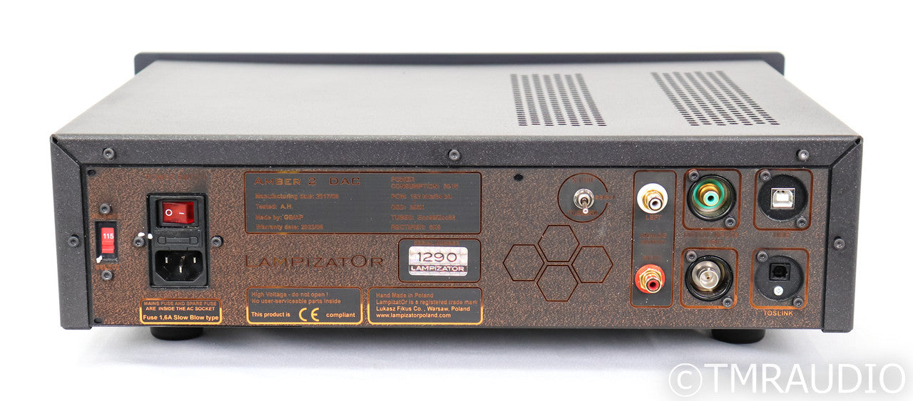 Lampizator Amber II Tube Hybrid DAC; Amber 2; D/A Converter; USB