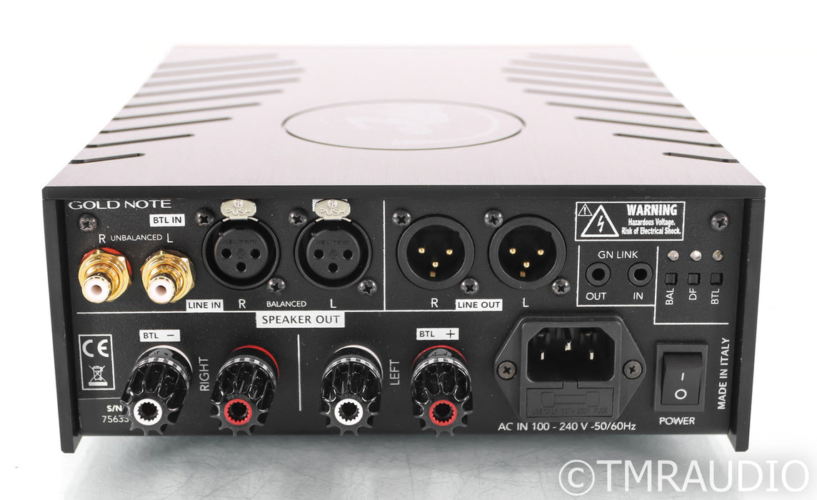 Gold Note Audio PA-10 Stereo Power Amplifier; PA10