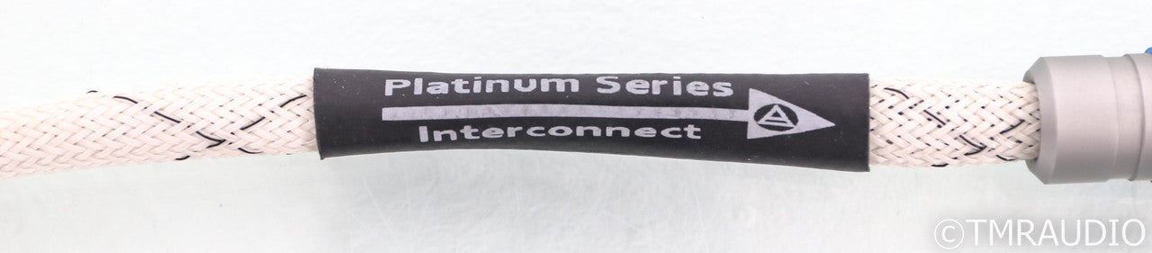 WyWires Platinum Series RCA Cables; 1m Pair Interconnects