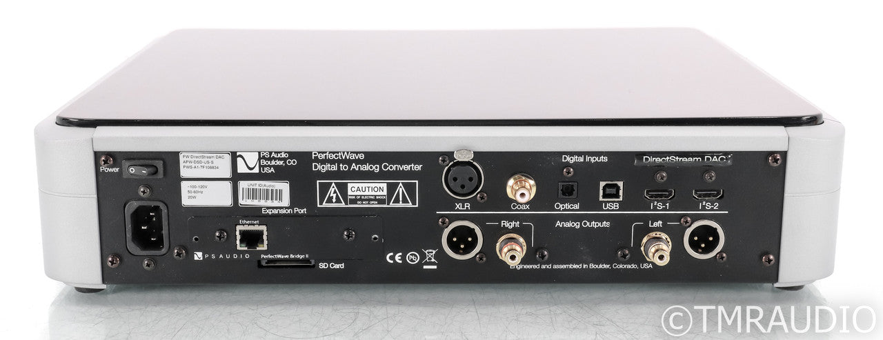 PS Audio PerfectWave DirectStream DAC; D/A Converter; Silver; Bridge II