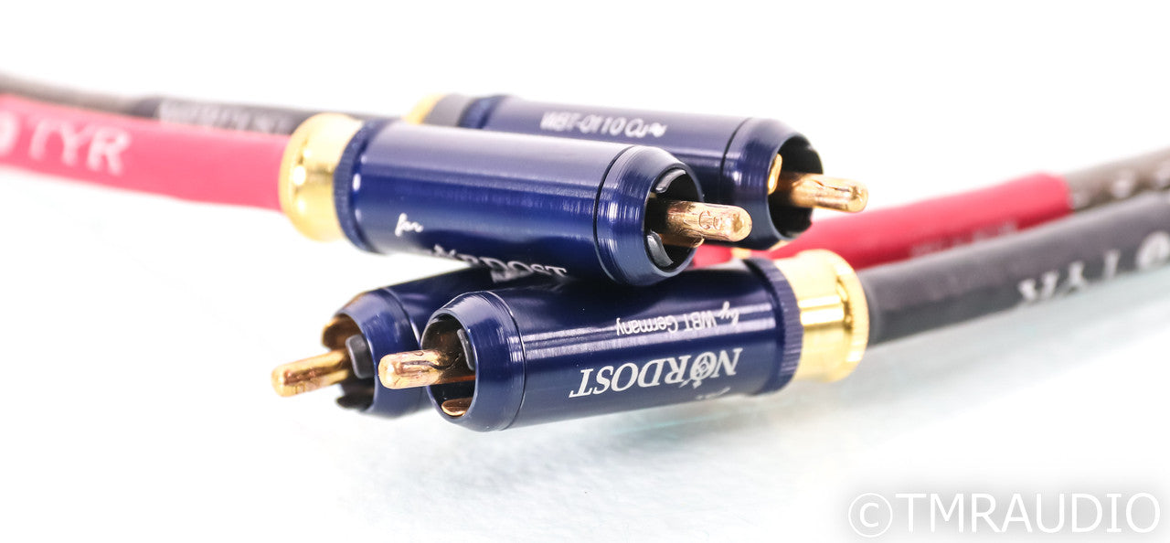 Nordost Tyr RCA Cables; 1m Pair Interconnects; Tyr 1