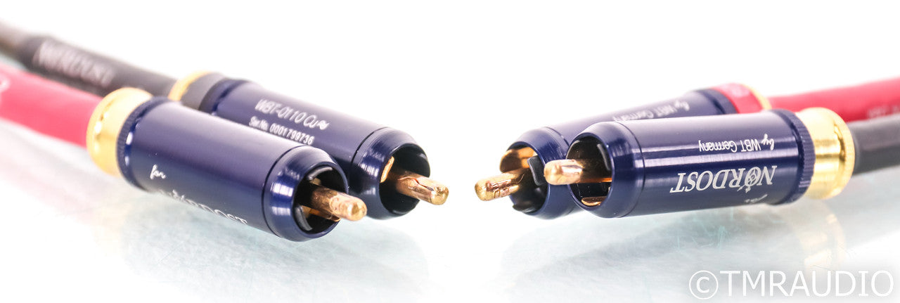Nordost Tyr RCA Cables; 1m Pair Interconnects; Tyr 1