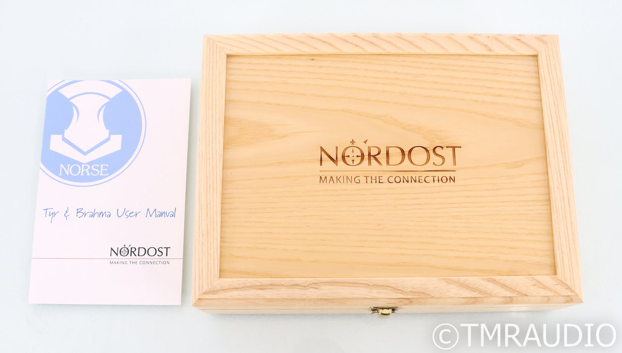 Nordost Tyr RCA Cables; 1m Pair Interconnects; Tyr 1