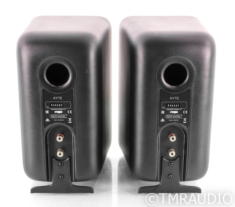 Rega Kyte Bookshelf Speakers; Black Pair