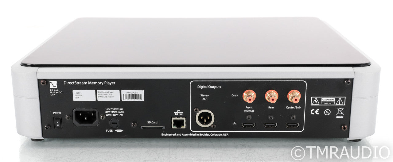 PS Audio DirectStream Memory SACD Transport; Silver; Remote (Used)