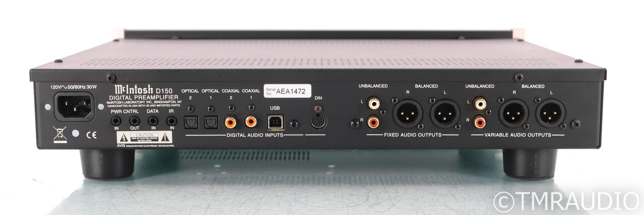 McIntosh D150 DAC; Remote; D/A Converter; D-150