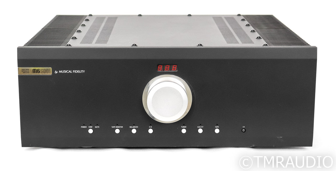 Musical Fidelity M6500i Stereo Integrated Amplifier; Remote; Black; M6i