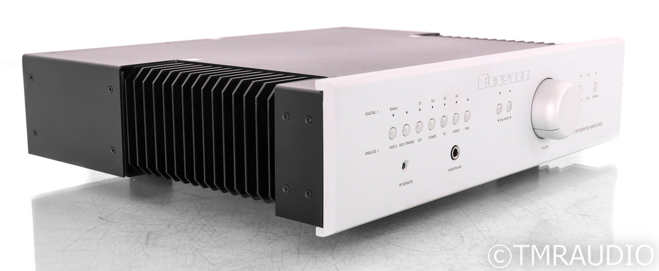 Bryston B135 Cubed Stereo Integrated Amplifier; B-135; Remote; Silver