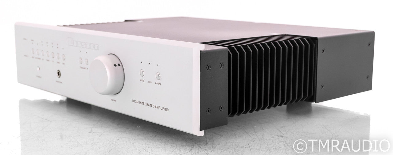 Bryston B135 Cubed Stereo Integrated Amplifier; B-135; Remote; Silver