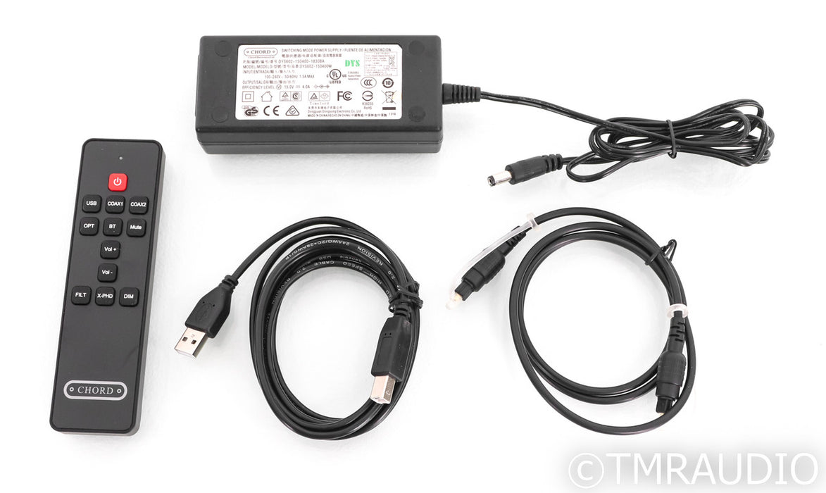 Chord Electronics Hugo TT2 Headphone Amplifier / DAC; D/A Converter; Black; Remote