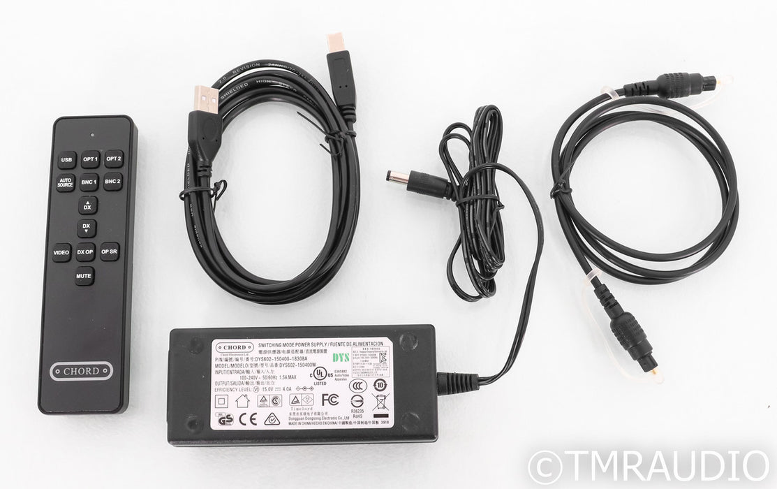 Chord Electronics Hugo M Scaler Digital Upsampler / Upscaler; Black; Remote