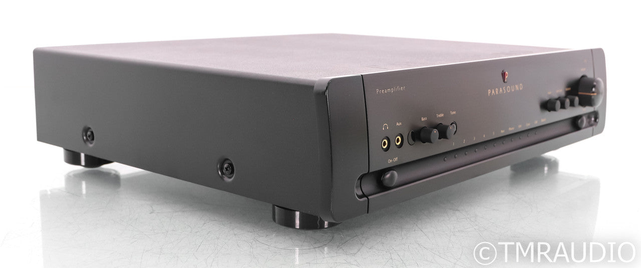 Parasound P5 2.1 Channel Preamplifier; Black; Remote