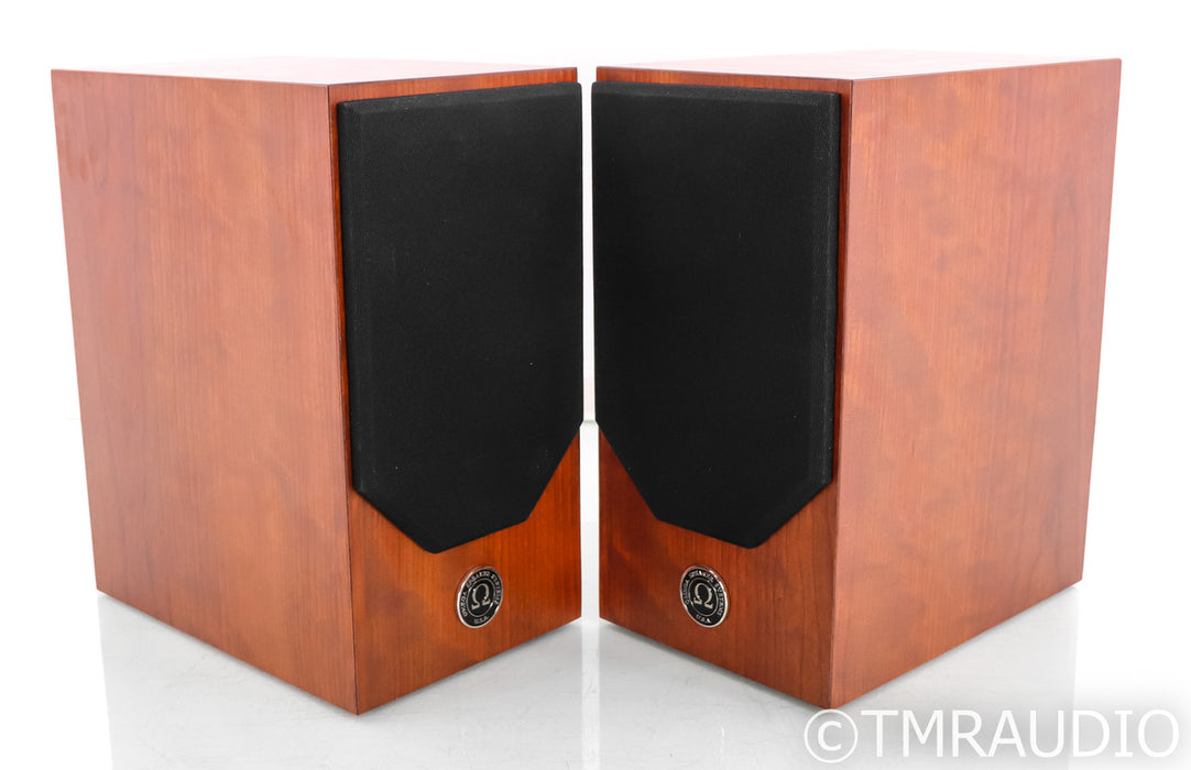 Omega Super 3i Bookshelf Speakers; Cherry Pair; 3-I