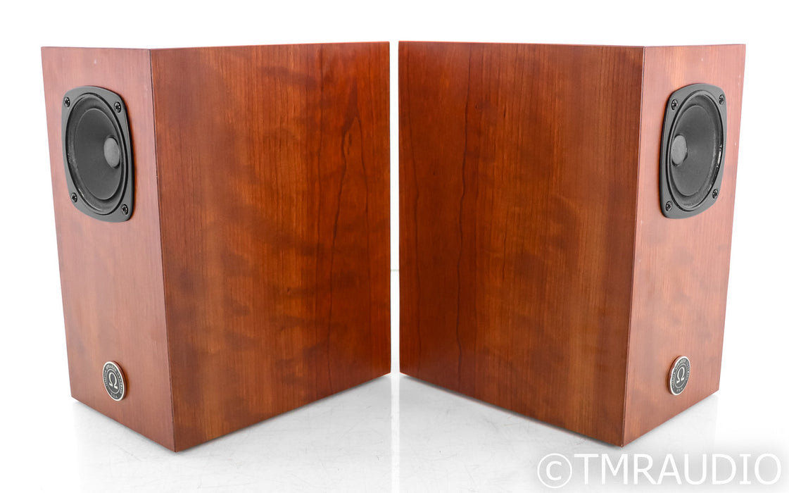 Omega Super 3i Bookshelf Speakers; Cherry Pair; 3-I