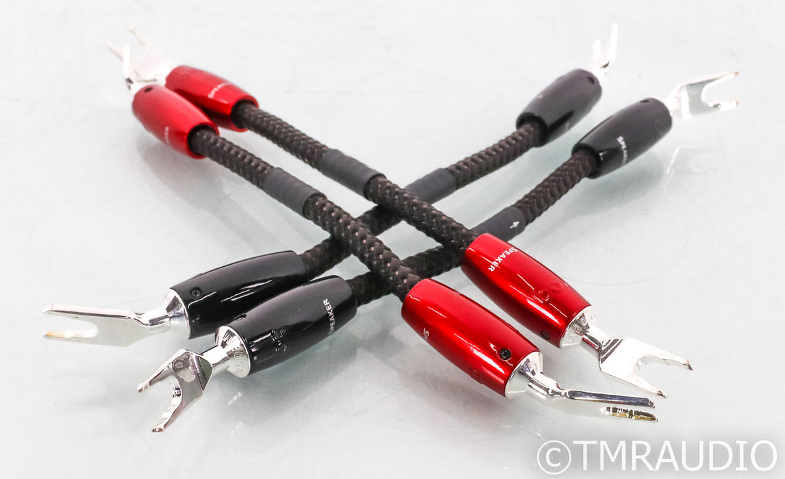 AudioQuest Saturn PSC+ Bi-Wire Speaker Jumpers; 9in Set of 4