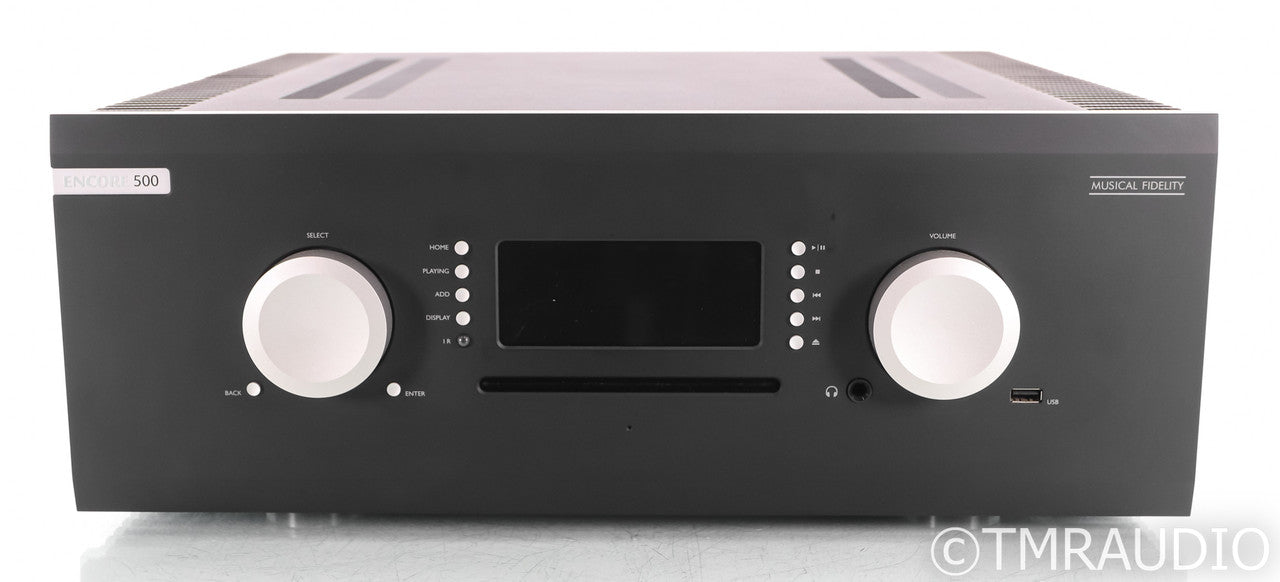 Musical Fidelity M8 Encore 500 Streaming Amplifier System; M-8; DAC; 2TB HDD