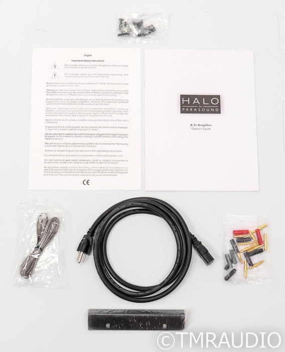 Parasound Halo A51 5-Channel Power Amplifier; A-51; Gold