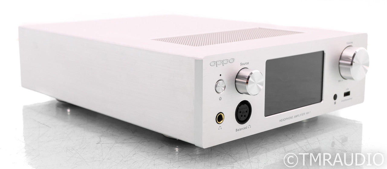 Oppo HA-1 Headphone Amplifier / DAC; HA1; Remote; Silver; USB