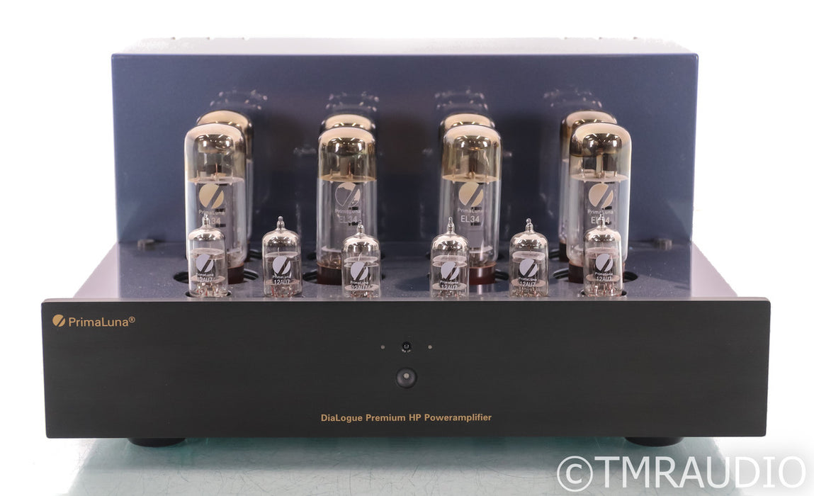 PrimaLuna DiaLogue Premium HP Stereo Tube Power Amplifier; Black