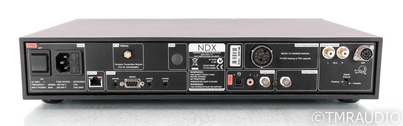 Naim NDX Wireless Network Streamer / DAC; D/A Converter; Remote