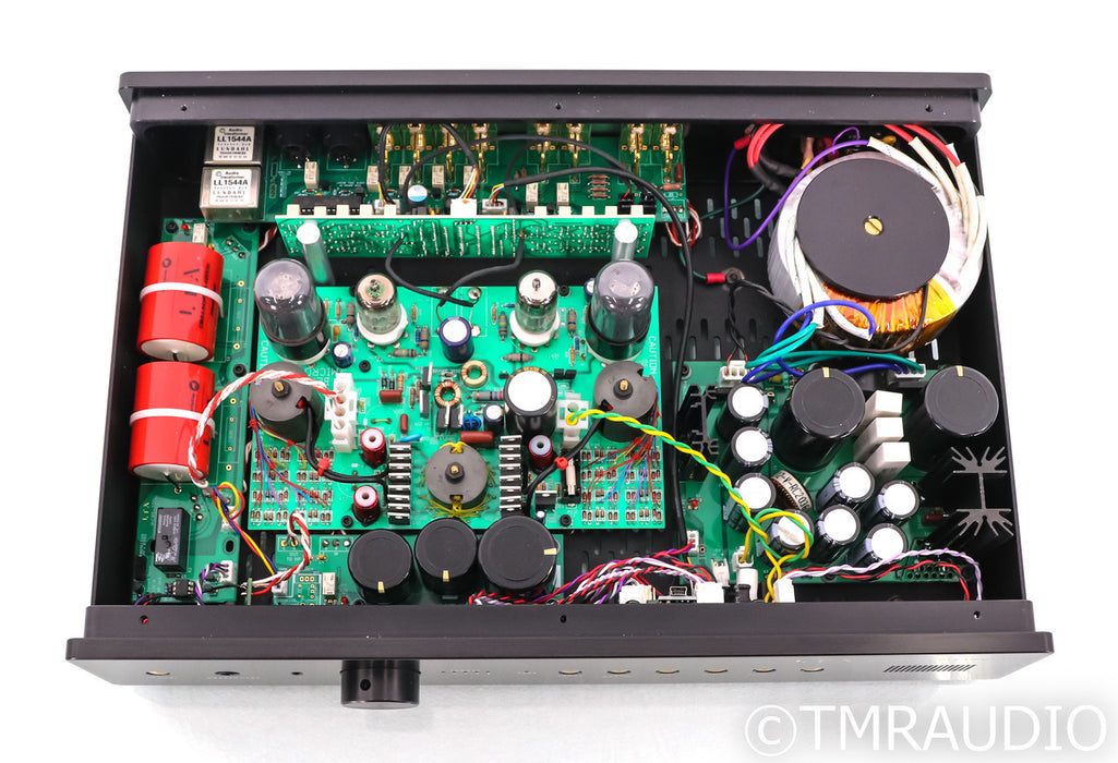 LTA Microzotl Stereo Tube Preamplifier; Remote; Black; Level 2