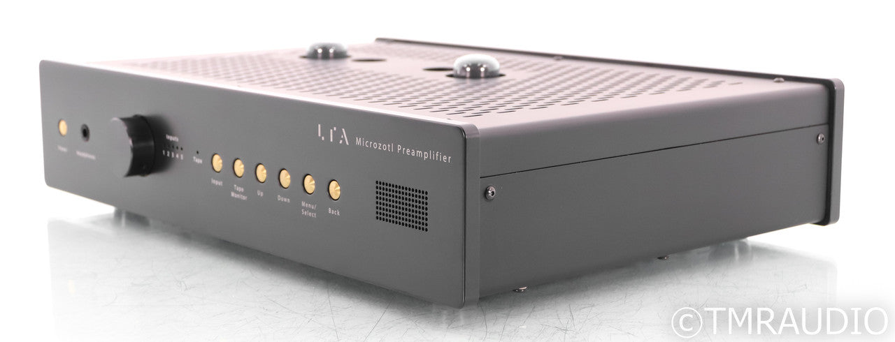 LTA Microzotl Stereo Tube Preamplifier; Remote; Black; Level 2
