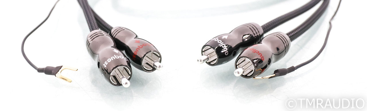 AudioQuest WEL Signature Tonearm Cable; 1.2m Stereo Interconnect (Open Box)