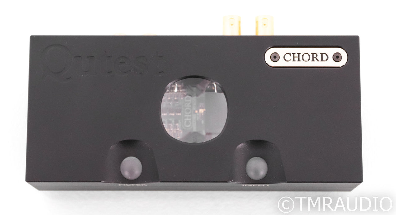 Chord Electronics Qutest DAC; D/A Converter; Black