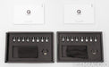 Q Acoustics Concept 500 Floorstanding Speakers; Gloss Black w/ Walnut Pair