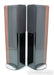 Q Acoustics Concept 500 Floorstanding Speakers; Gloss Black w/ Walnut Pair