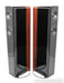 Q Acoustics Concept 500 Floorstanding Speakers; Gloss Black w/ Walnut Pair