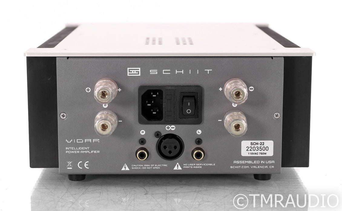 Schiit Vidar Stereo Power Amplifier; Silver