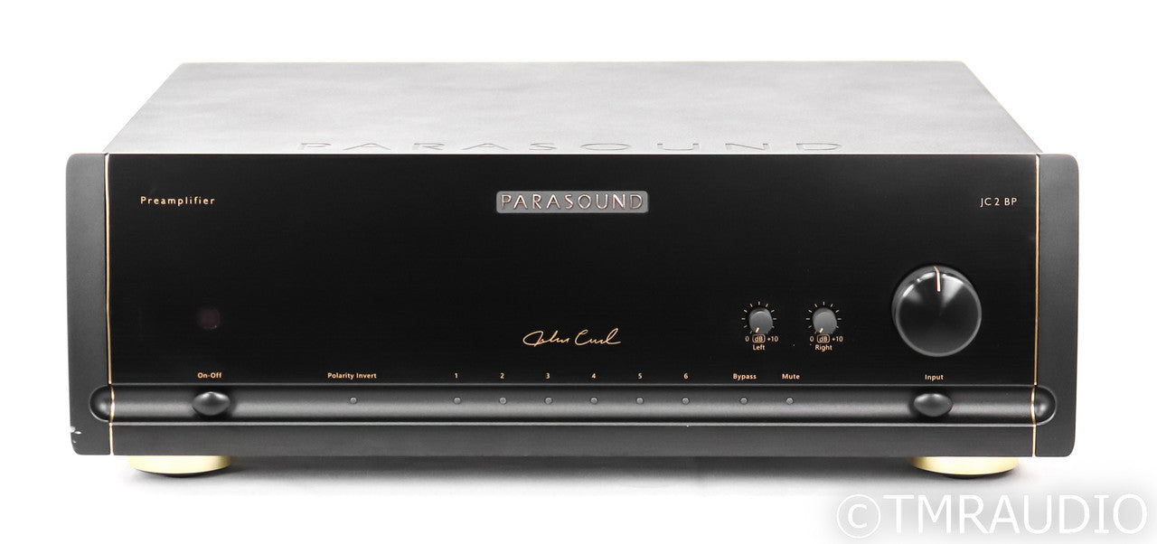 Parasound JC 2 BP Stereo Preamplifier; JC 2 BP; John Curl (No Remote)