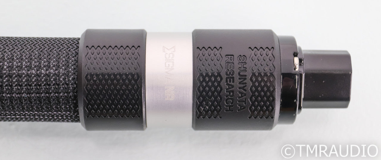 Shunyata Research Sigma NR Power Cable; 1.75m AC Cord; V1
