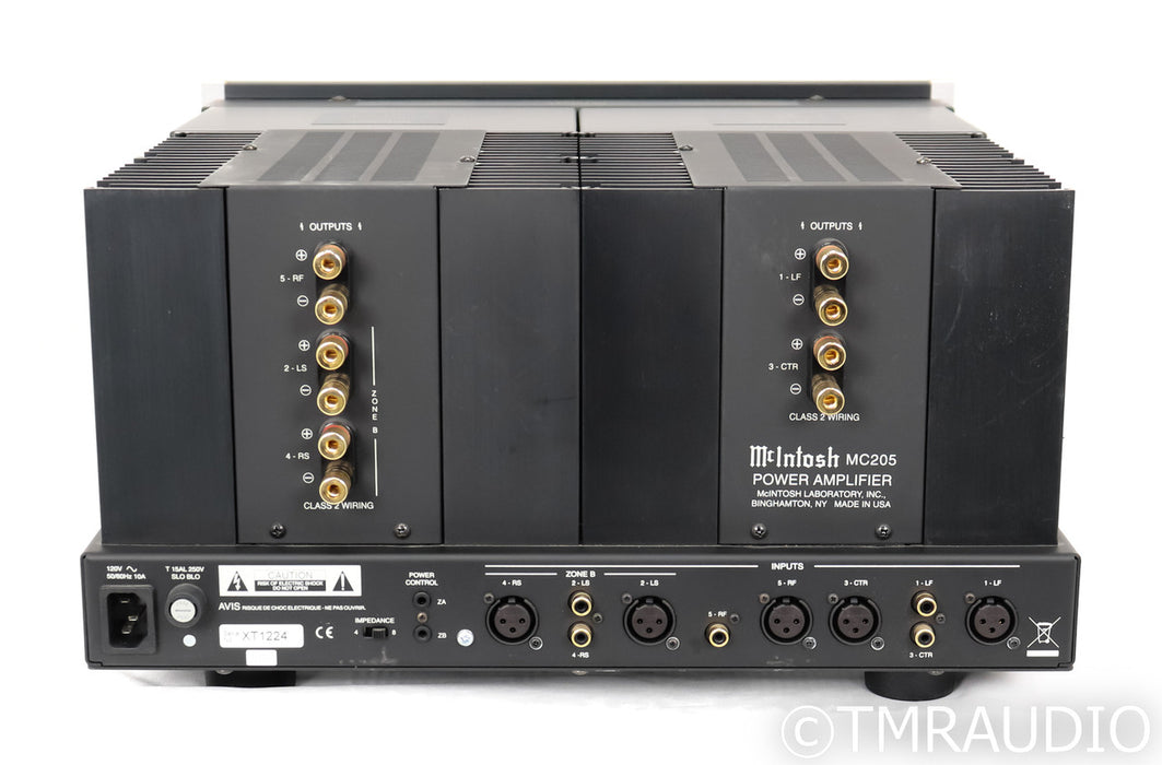 McIntosh MC205 5-Channel Power Amplifier; MC-205