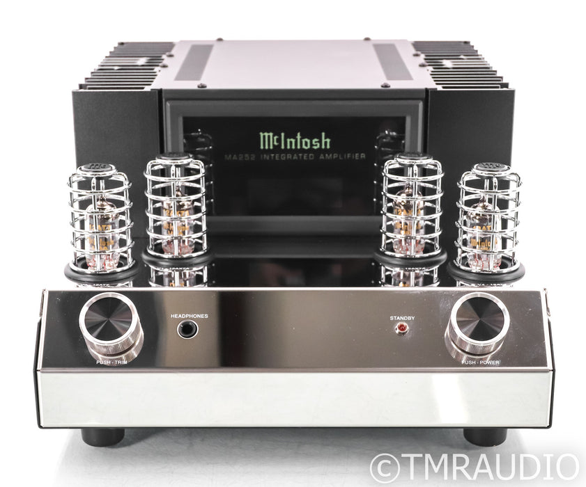 McIntosh MA252 Stereo Tube Hybrid Integrated Amplifier; Remote; MM Phono MA-252