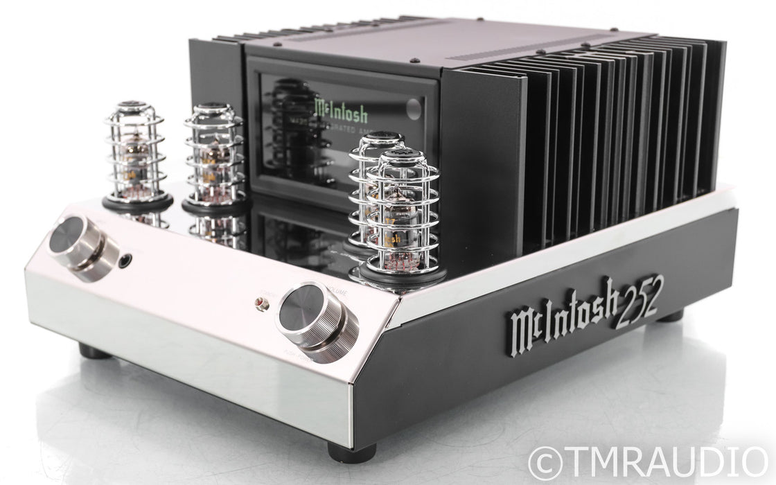 McIntosh MA252 Stereo Tube Hybrid Integrated Amplifier; Remote; MM Phono MA-252