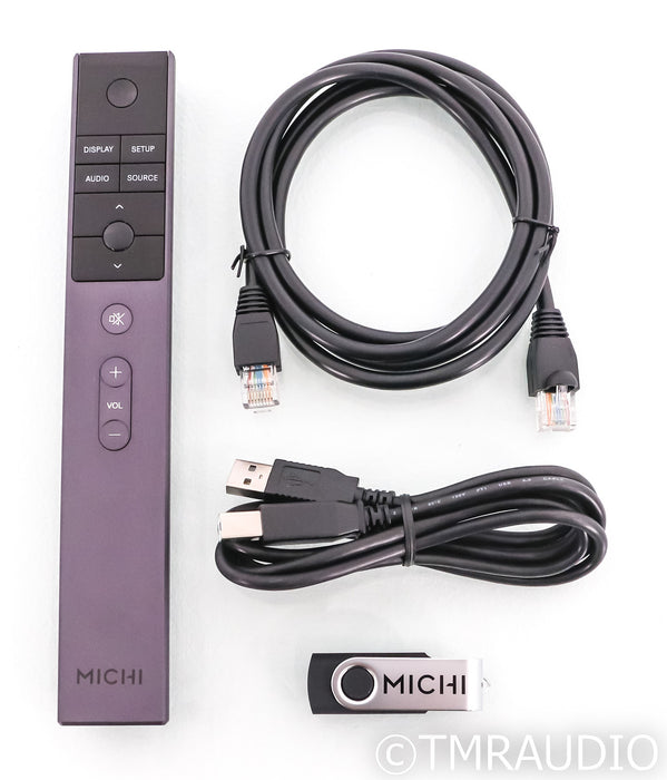 Michi P5 Stereo Preamplifier / DAC; Remote; MM / MC Phono; Bluetooth; P-5; Black