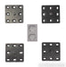 Aerial Acoustics 7LCR On-Wall Speakers; 7LCR; Black Pair