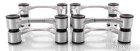 IsoAcoustics Aeprta 200 Speaker Isolation Stands; Silver Pair