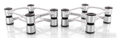 IsoAcoustics Aeprta 200 Speaker Isolation Stands; Silver Pair