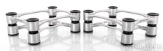 IsoAcoustics Aeprta 200 Speaker Isolation Stands; Silver Pair